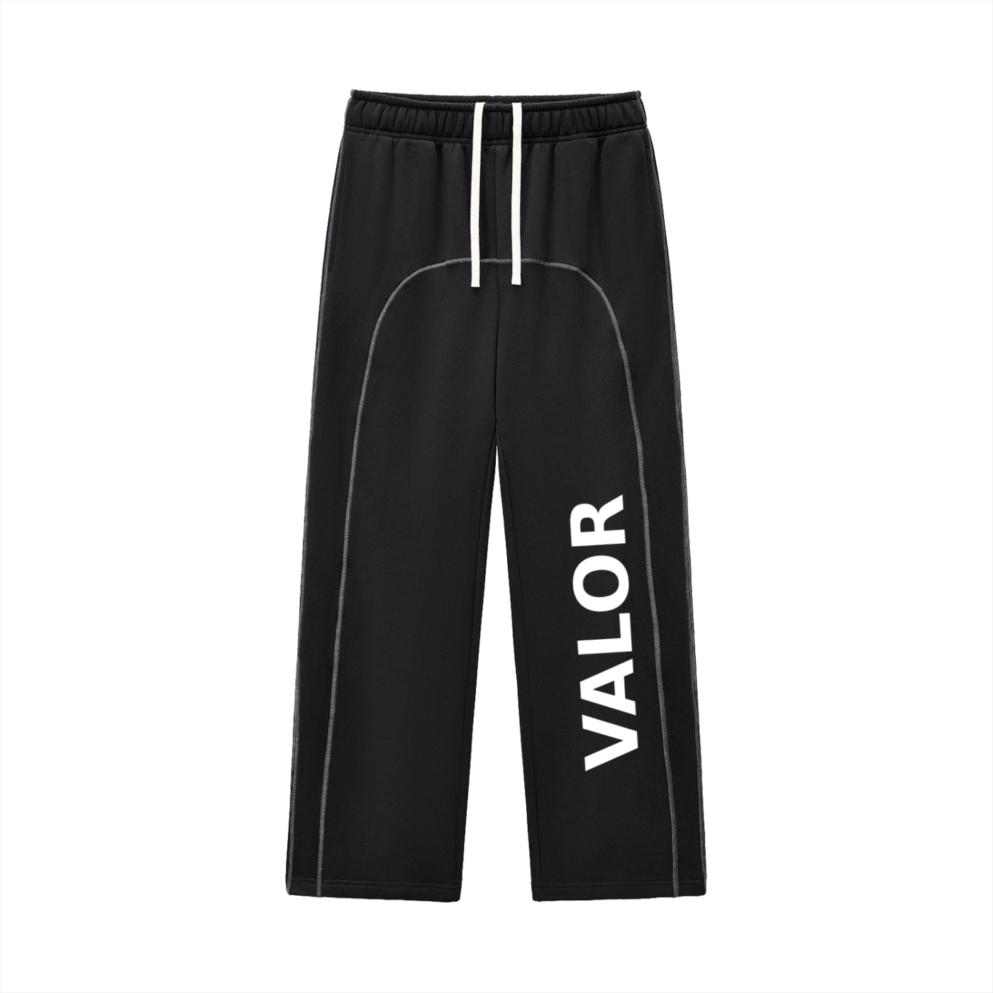 Contrast-Stitched VALOR Fleece Sweatpants