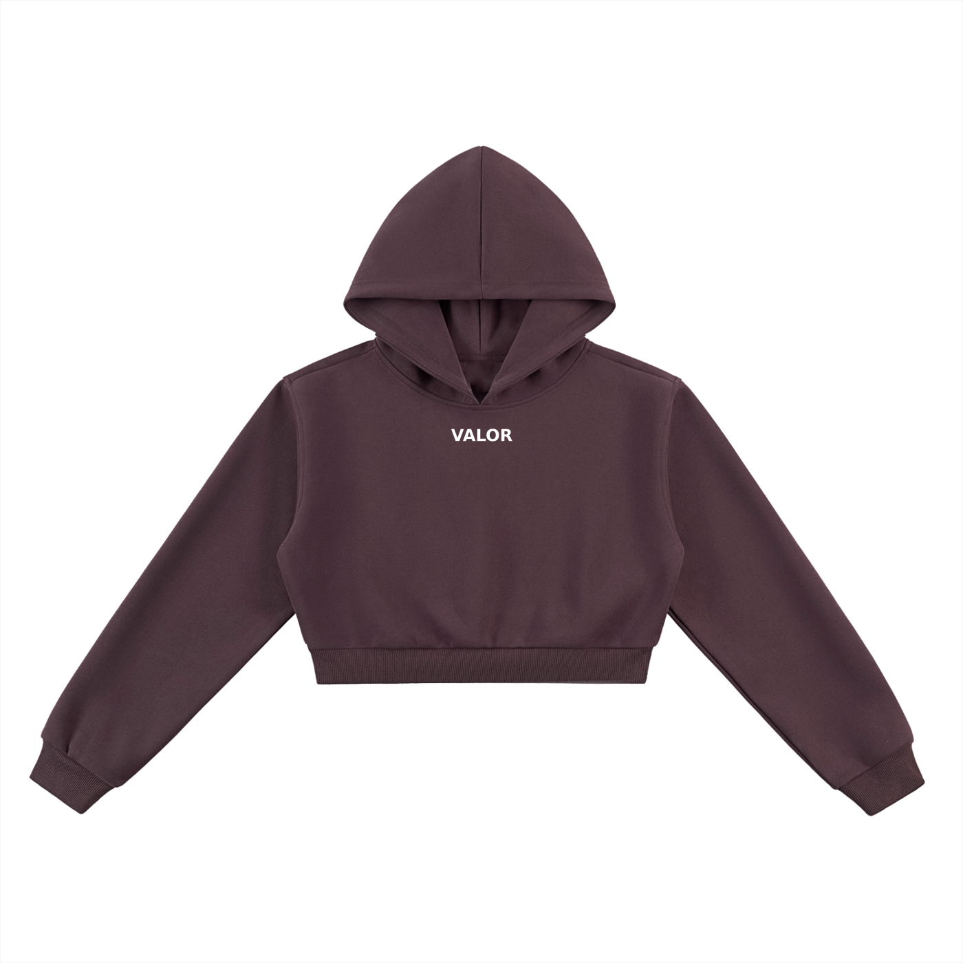 Women's Essential Cropped VALOR Hoodie