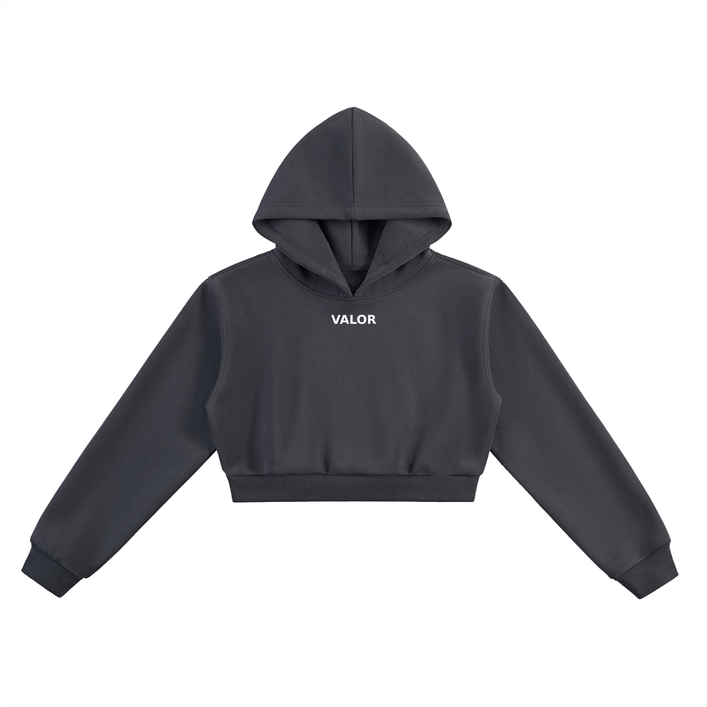 Women's Essential Cropped VALOR Hoodie
