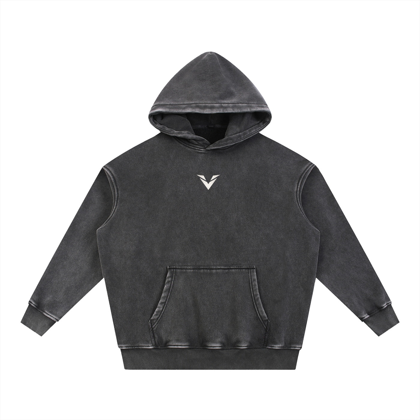 Snow Wash Fleece Oversize VALOR Hoodie